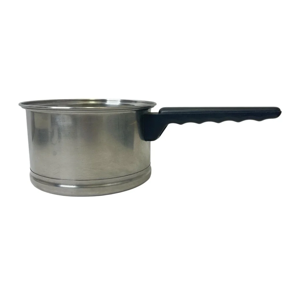 Lifetime T304‎ Custom Designed Stainless Steel Sauce Pan 2.5 Quarts Heavy NO LID
